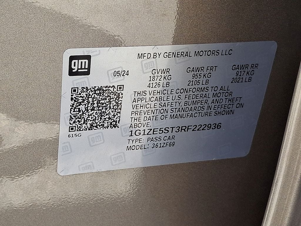 2024 Chevrolet Malibu LT 2LT