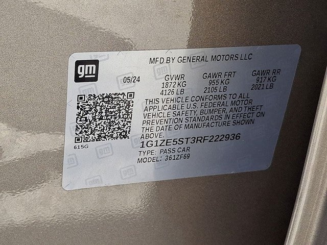 2024 Chevrolet Malibu LT 2LT