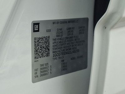 2018 Chevrolet Colorado ZR2