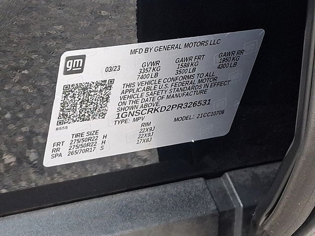 2023 Chevrolet Tahoe RST