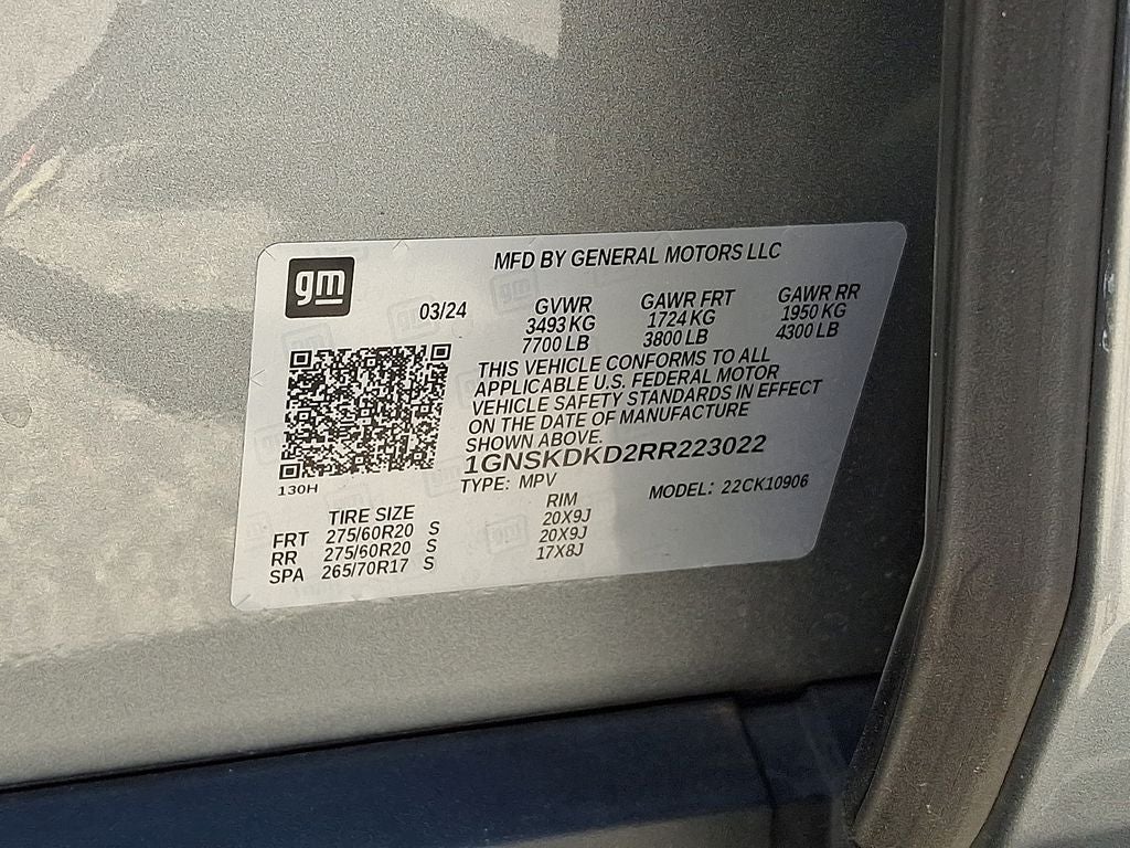 2024 Chevrolet Suburban Z71