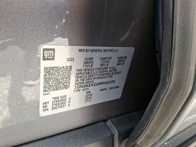 2021 Chevrolet Suburban RST