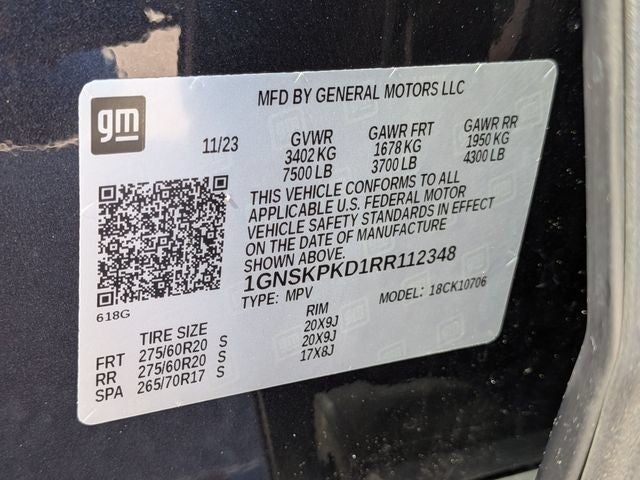 2024 Chevrolet Tahoe Z71