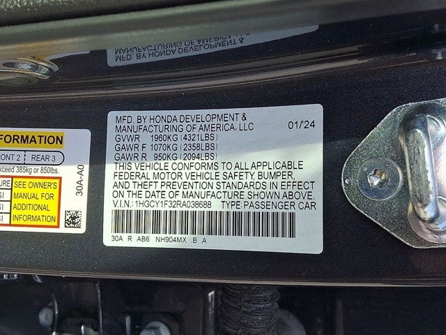 2024 Honda Accord EX