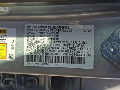 2024 Honda Accord Hybrid Sport