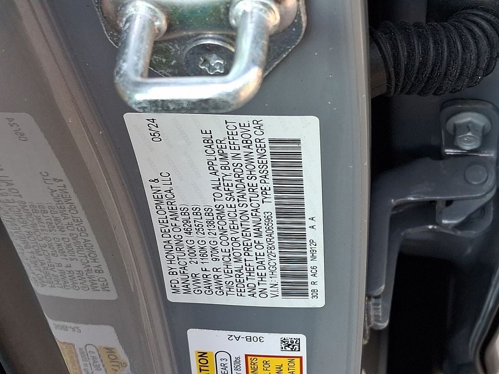 2024 Honda Accord Hybrid Touring
