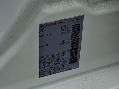 2024 Nissan Altima 2.5 SR