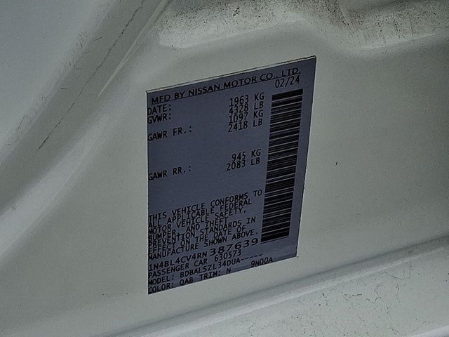 2024 Nissan Altima 2.5 SR