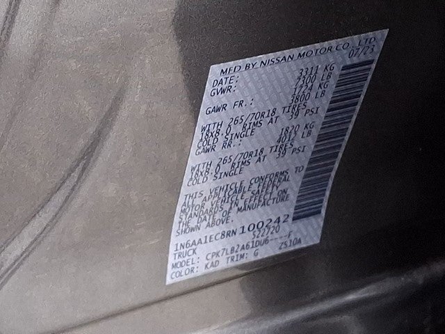 2024 Nissan Titan SV