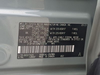 2021 Toyota RAV4 XLE