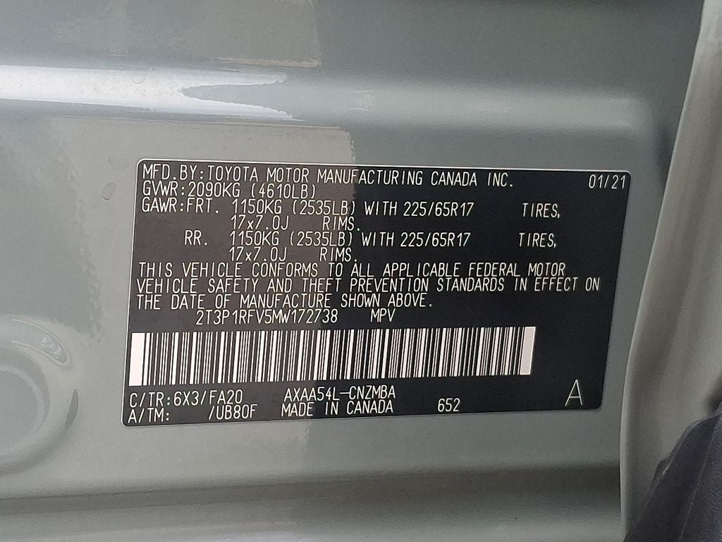 2021 Toyota RAV4 XLE