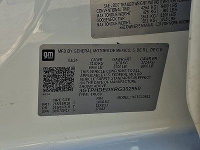2024 GMC Sierra 1500 SLT