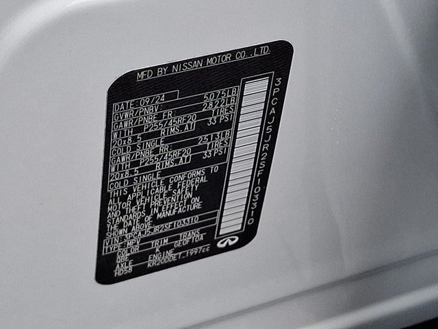 2025 INFINITI QX55 Luxe AWD