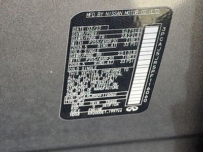 2023 INFINITI QX55 LUXE AWD