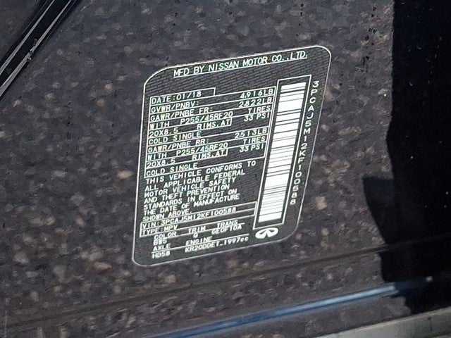 2019 INFINITI QX50 ESSENTIAL