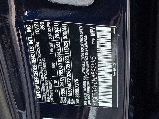 2022 Mercedes-Benz GLS GLS 450 4MATIC®