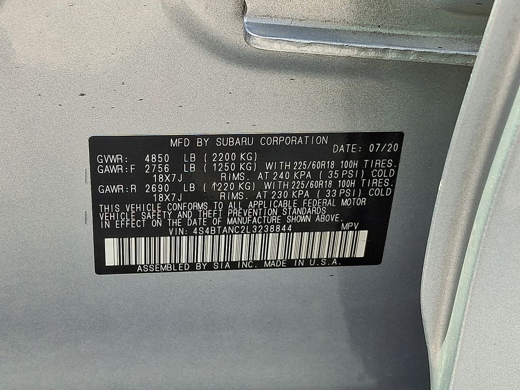 2020 Subaru Outback Limited