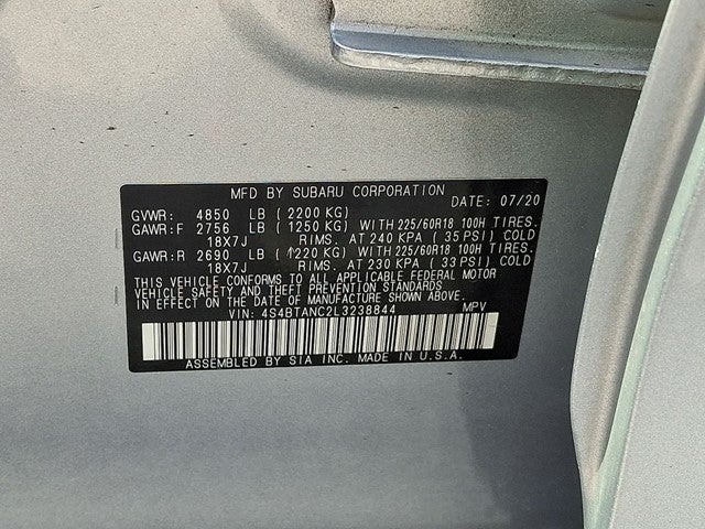 2020 Subaru Outback Limited