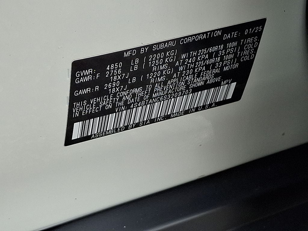 2025 Subaru Outback Limited