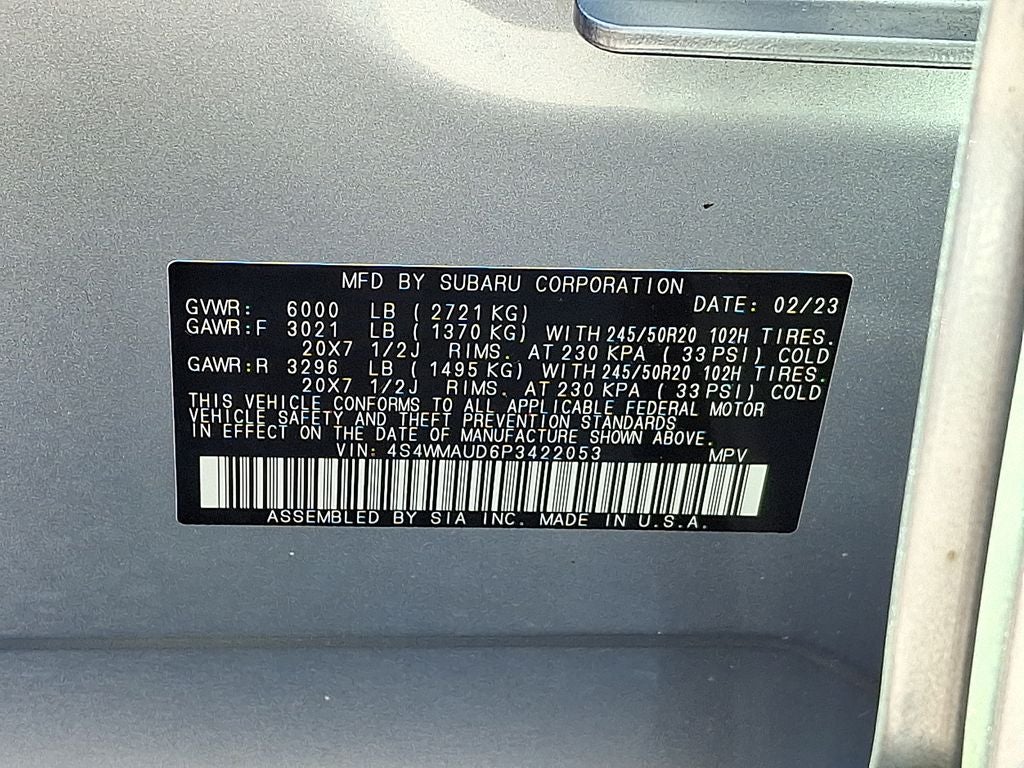 2023 Subaru Ascent Limited