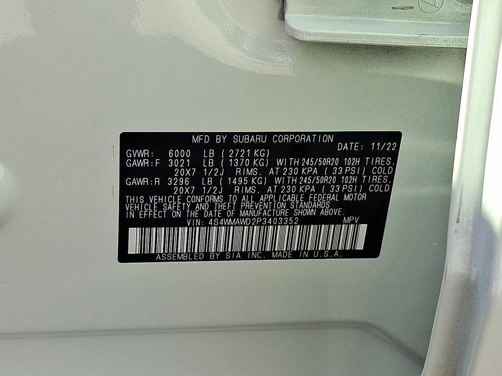 2023 Subaru Ascent Touring