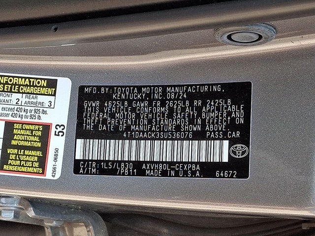 2025 Toyota Camry XSE
