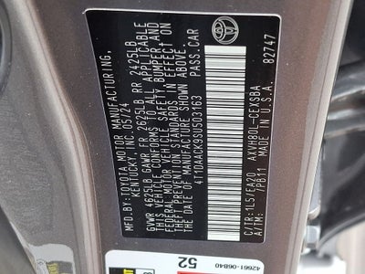 2025 Toyota Camry SE