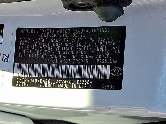 2023 Toyota Camry SE