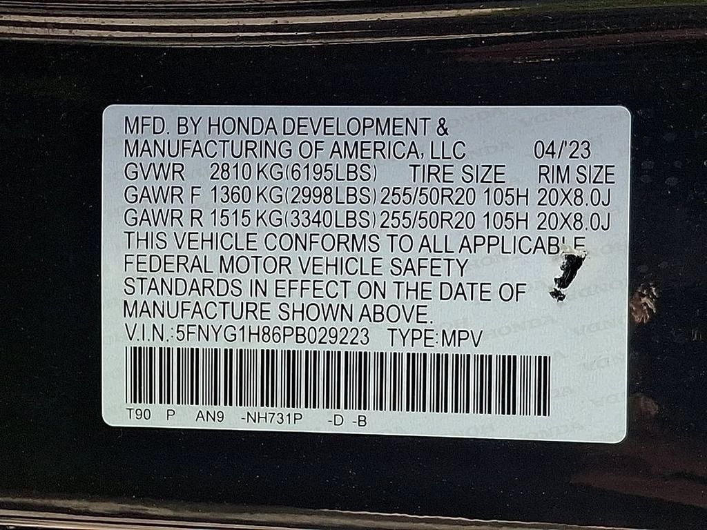 2023 Honda Pilot Elite
