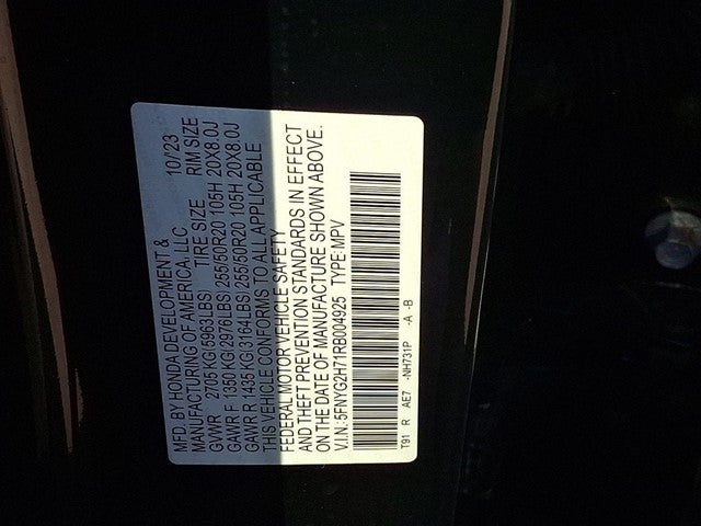 2024 Honda Pilot Touring
