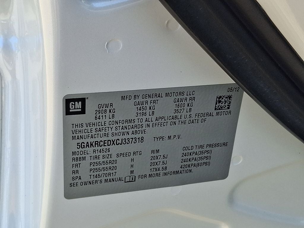 2012 Buick Enclave Leather Group