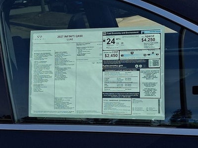 2027 INFINITI QX60 Luxe FWD