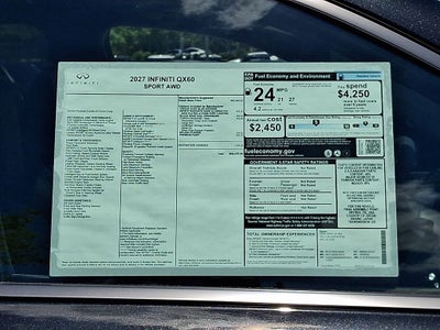 2027 INFINITI QX60 Sport AWD