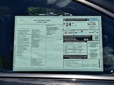 2027 INFINITI QX60 Sport AWD