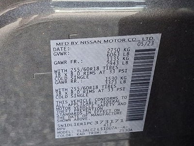 2023 INFINITI QX60 PURE FWD