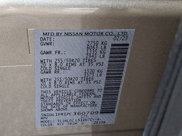2023 INFINITI QX60 LUXE FWD