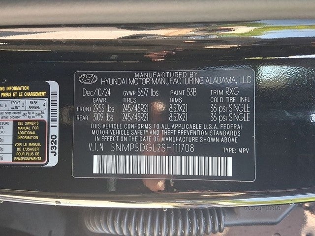 2025 Hyundai Santa Fe Calligraphy