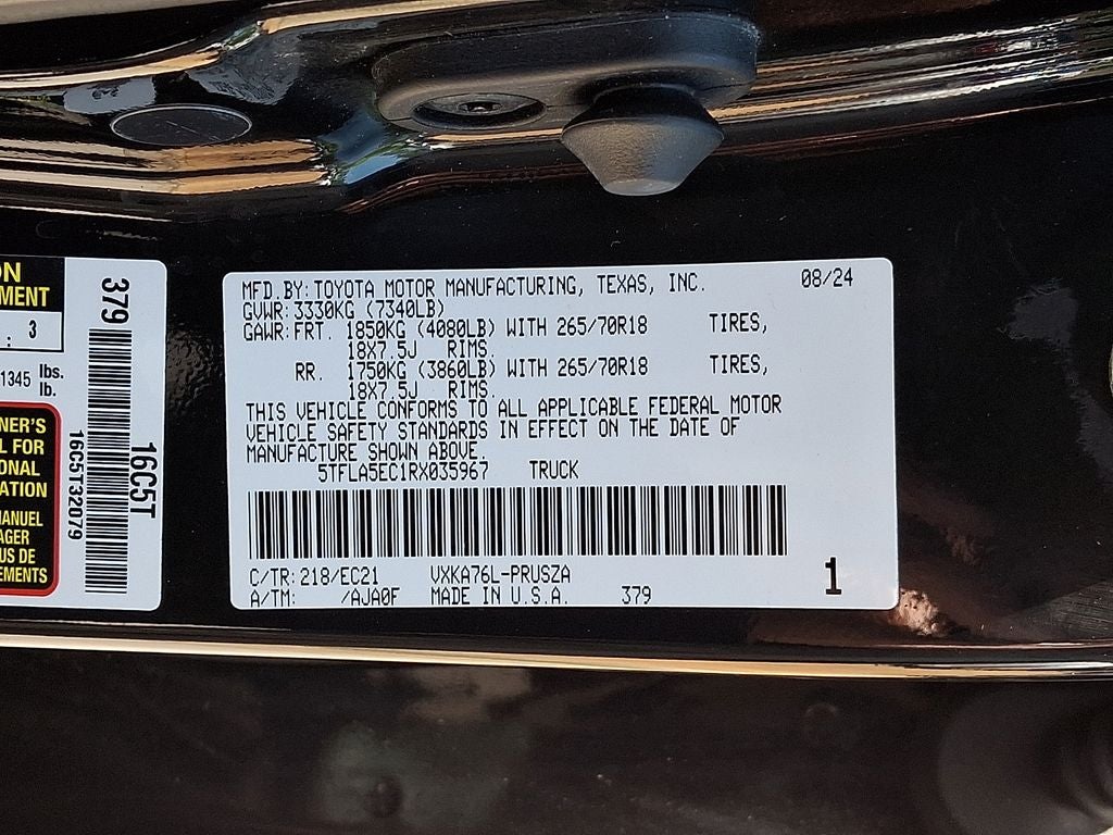 2024 Toyota Tundra SR5