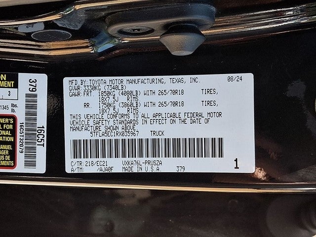 2024 Toyota Tundra SR5
