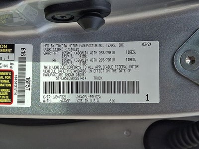 2024 Toyota Tundra SR5