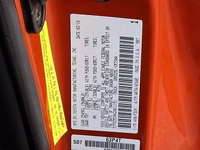 2016 Toyota Tacoma TRD Sport V6