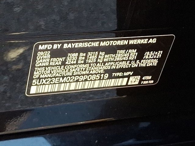 2023 BMW X7 xDrive40i