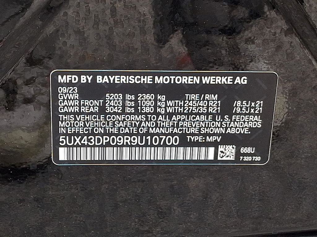 2024 BMW X3 sDrive30i