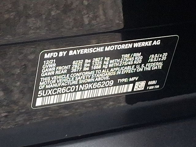 2022 BMW X5 xDrive40i