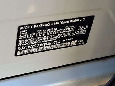 2022 BMW X7 xDrive40i