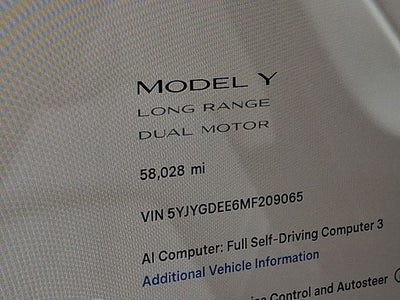 2021 Tesla Model Y Long Range