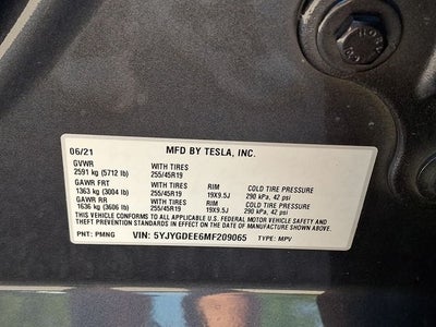 2021 Tesla Model Y Long Range