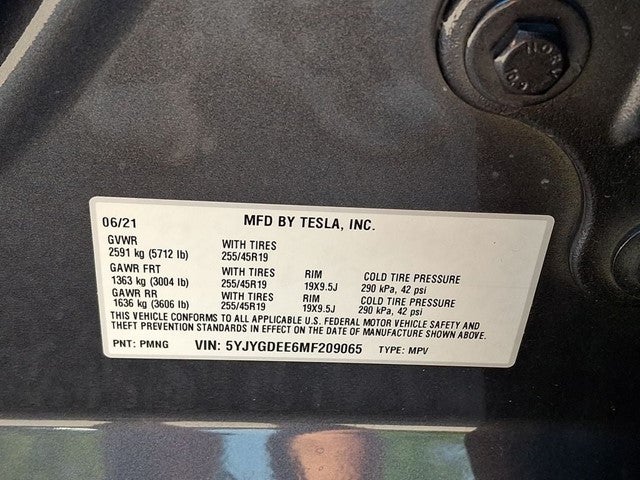 2021 Tesla Model Y Long Range