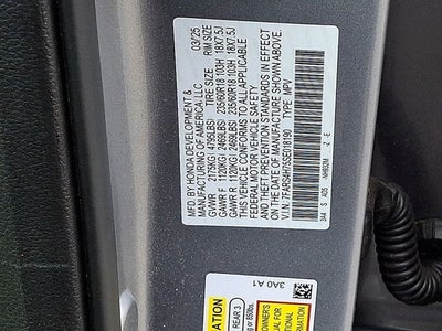 2025 Honda CR-V EX-L