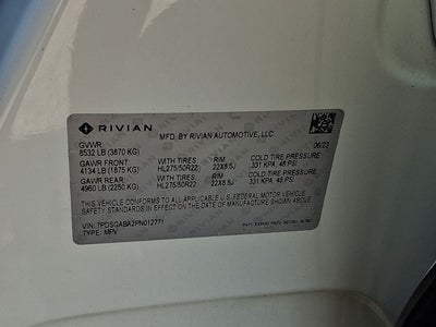 2023 Rivian R1S Adventure